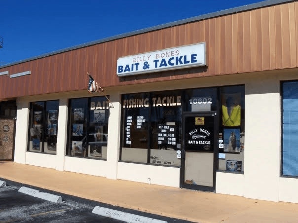 Billy Bones Bait & Tackle storefront on US-1 in Port St. Lucie